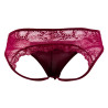 CandyMan Jockstrap Dentelle Xochi Bordeaux